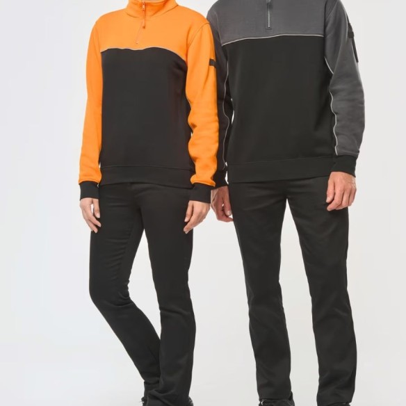 1/4 Zip Sweatshirt Unisex WK 5