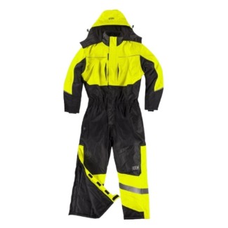 Padded waterproof coverall yellow 2