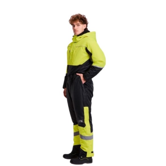 Mono impermeable encoixinat d’alta visibilitat 4
