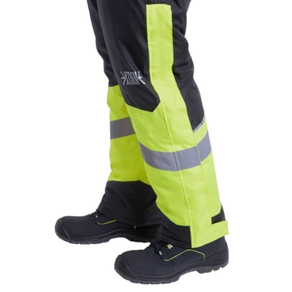 Buzo impermeable acolchado de alta visibilidad 8