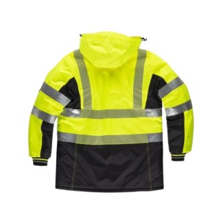 Parka Fluor C3515 imperméable matelassée haute visibilité 2