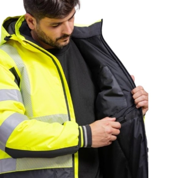 Parka Fluor C3515 acolchada 3