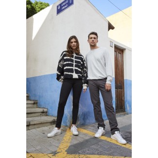 Clique stretch twill trousers with 5 pockets 1 2