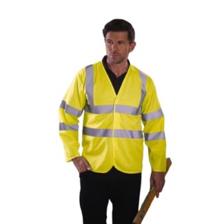 Gilet Haute Visibilité à Manches Longues jaune