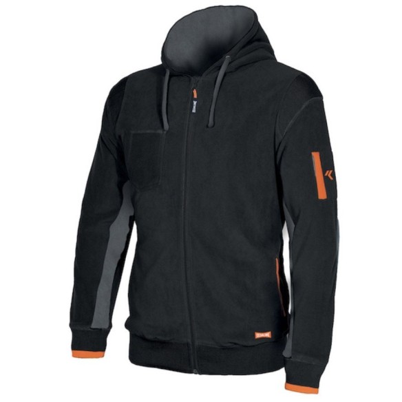 Polaire ISSA Ortigara noir