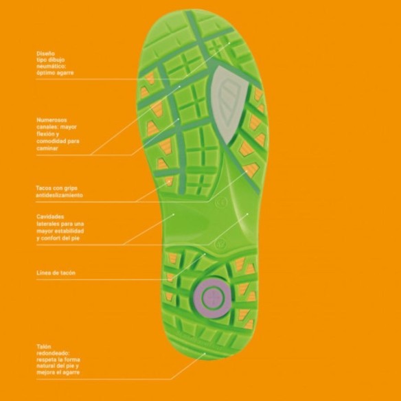 Mendi Apolo Safety Shoes sole