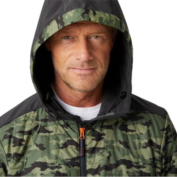 VESTE À CAPUCHE LIFALOFT HELLY HANSEN CAMO