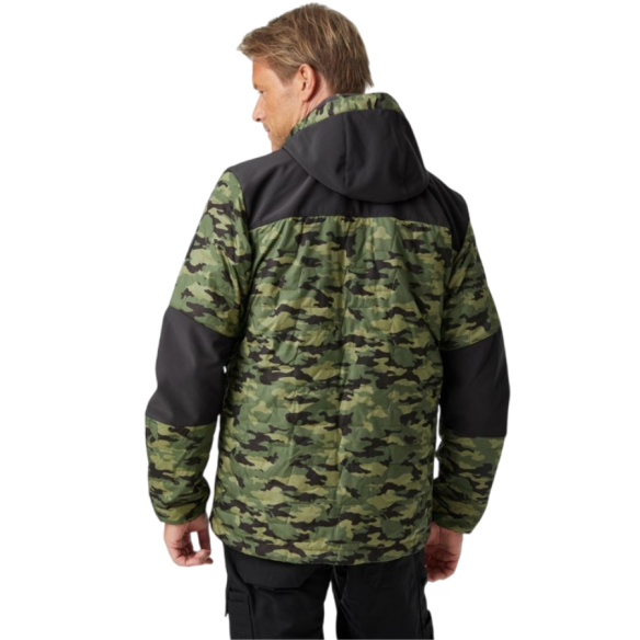 VESTE À CAPUCHE LIFALOFT HELLY HANSEN CAMO