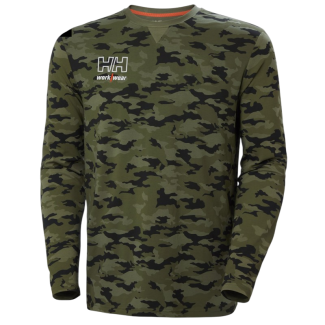 T-shirt Kensington Camo manches longues | Vêtements de travail pour le champ