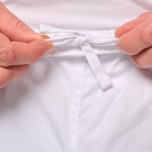 Pantalón Sanitario Polialgodón Hombre blanco 6