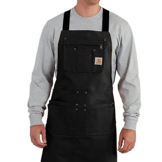Delantal peto Carhartt Firm Duck negro