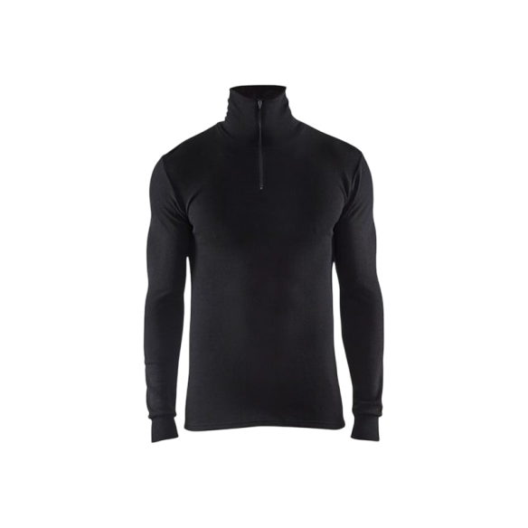 Haut de sous-vêtements Col Zippé Warm