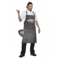 delantal a rayas rock chef 1
