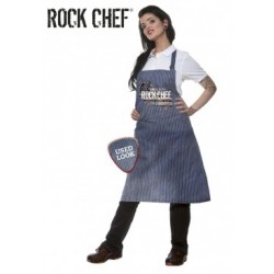 delantal a rayas rock chef 2