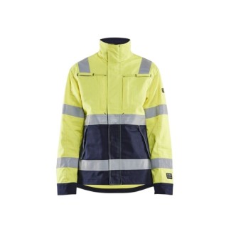 Women’s multinorm jacket | Certified safety & high visibility