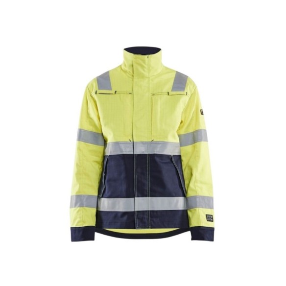 Women’s multinorm jacket | Certified safety & high visibility