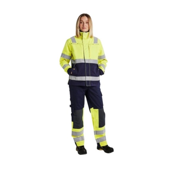 Women’s multinorm jacket | Certified safety & high visibility