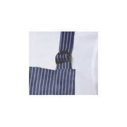 ROCK CHEF STRIPE BIB APRON