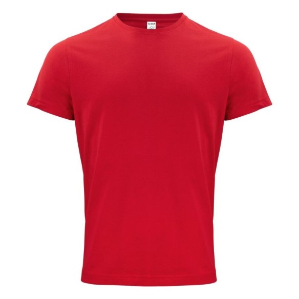 Camiseta algodón orgánico rojo