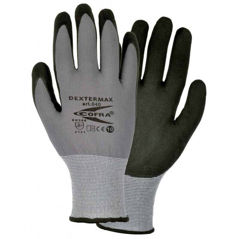 guantes cofra dextermax (nitrilo) pack 12 uts. 1