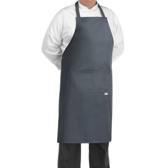 BIG APRON WHITE BIB 10