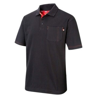 Lee Cooper Piqué Polo | 100% cotton with chest pocket and contrast seams