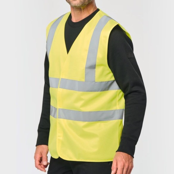 Reflective safety vest