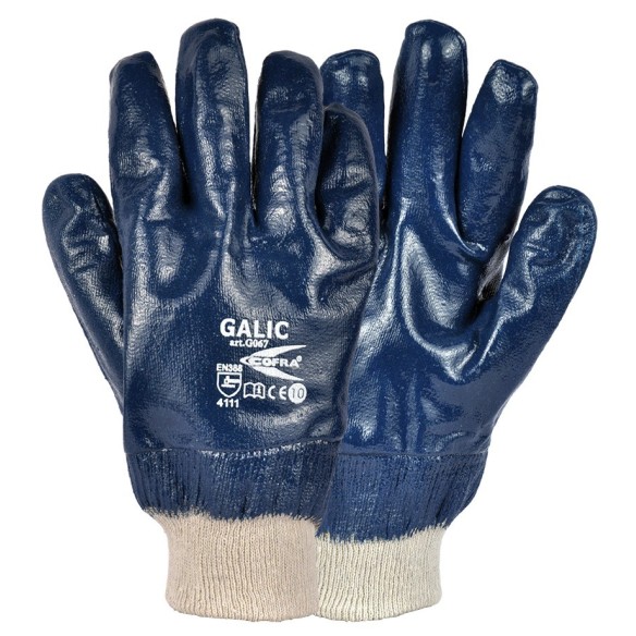 GUANTES COFRA GALIC (Nitrilo) PAQUETE 12 uds.
