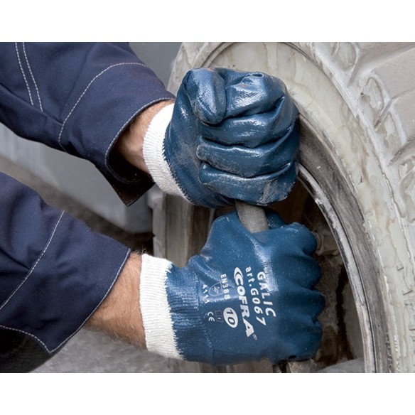 GUANTES COFRA GALIC (Nitrilo) PAQUETE 12 uds.