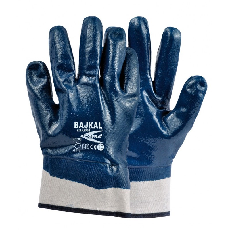 GUANTES COFRA BAJKAL (Nitrilo) PAQUETE 12 uds.