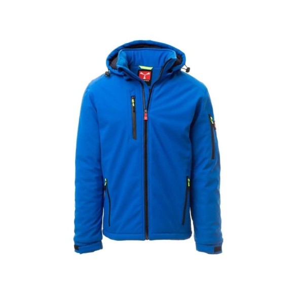 Chaqueta SoftShell acolchada Creek Pad azul royal