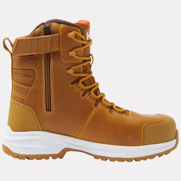 Manchester LTR Tall Side Zip S7S Waterproof Safety Boots New Wheat 3