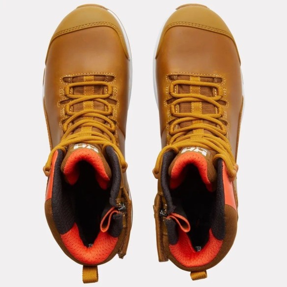 Manchester LTR Tall Side Zip S7S Waterproof Safety Boots New Wheat 5