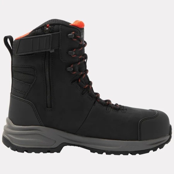 Manchester LTR Tall Side Zip S7S Waterproof Safety Boots Black 2