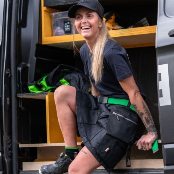 Jupe de travail extensible femme | Industrie & services