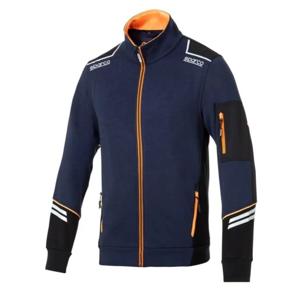 sudadera tech sparco cremallera completa 5