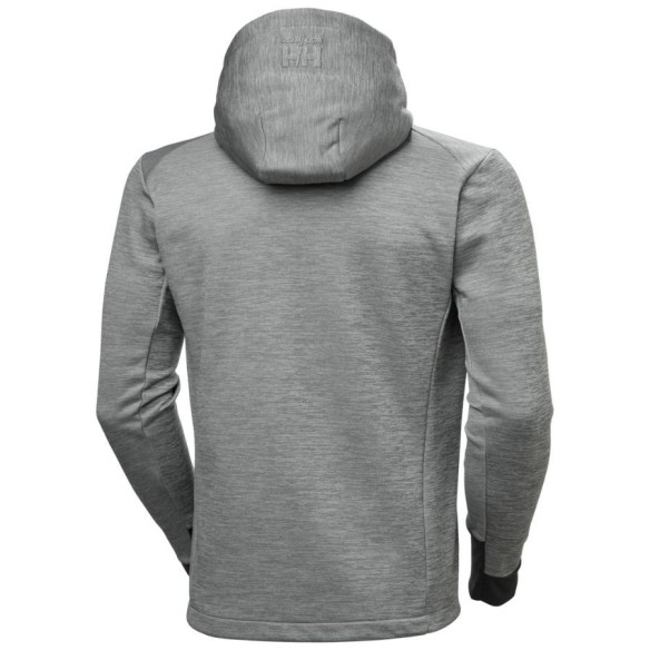 Sweat HH Tech avec capouche gris 2