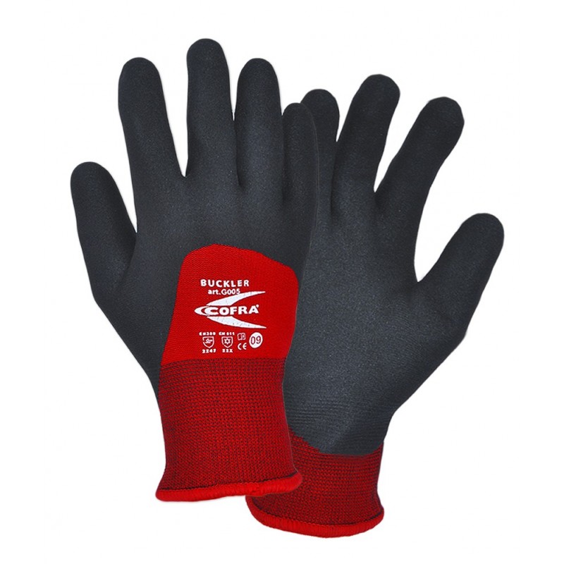 GUANTES ANTIFRÍO COFRA BUCKLER (Nitrilo) PAQUETE 12 uds.