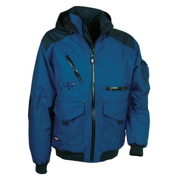 Jaqueta Cofra Motor blau marí