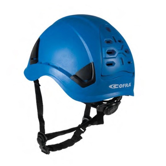 Casque de sécurité Cofra Ikonir Vent bleu derriere