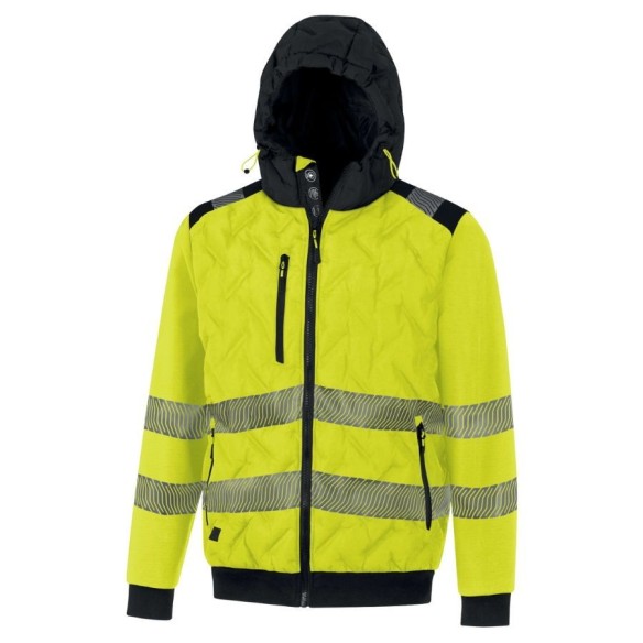 Chaqueta híbrida Luton HV capucha