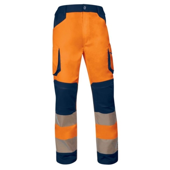 High Visibility Work Trousers M2PA3STRHV – Class 2, Multi-Pocket, Stretch