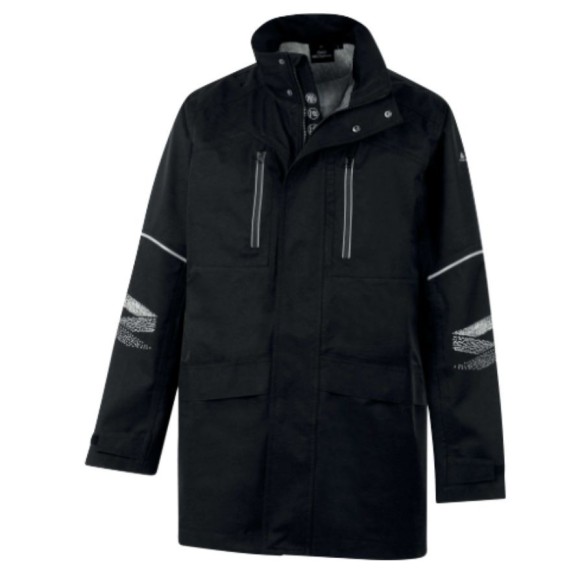 Grafiz Waterproof and Windproof Parka black