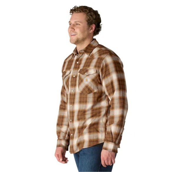 Camisa Carhartt Montana Rugged Flex™ marrón