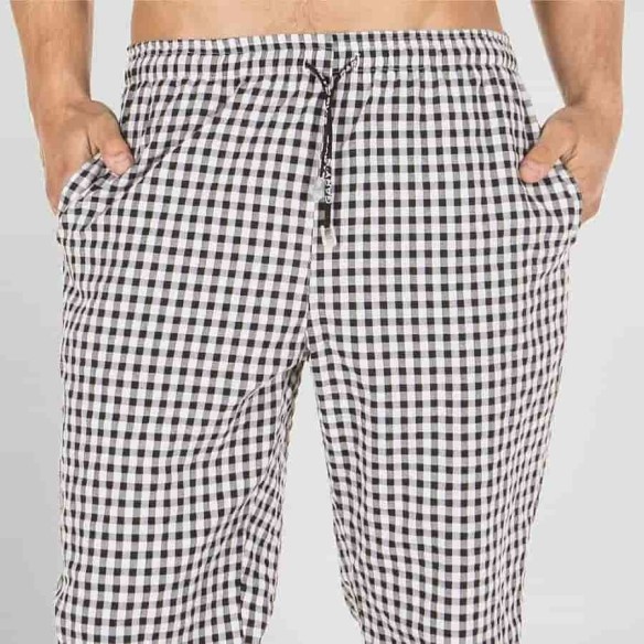 Pantalon de cuisine à carreaux Vichy unisexe Garys – Uniforme professionnel