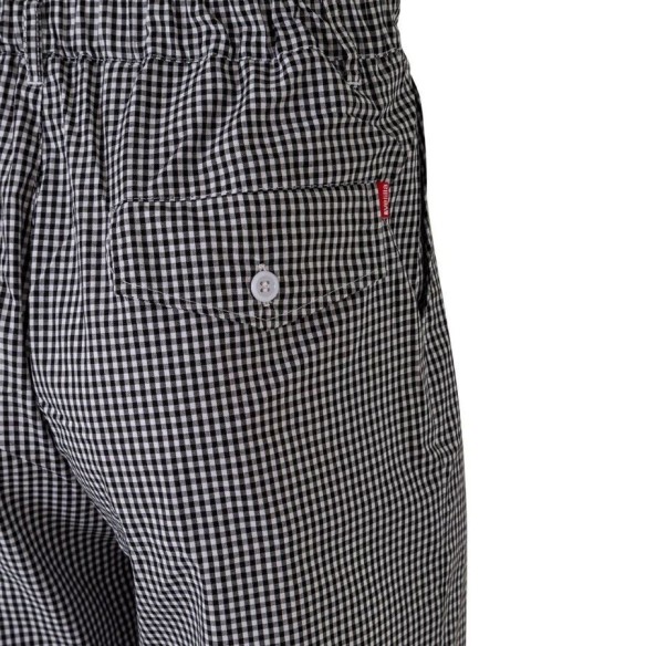 Small Vichy Check Chef Trousers Velilla