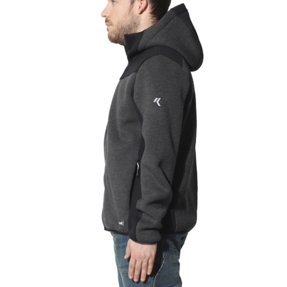 Jaqueta de treball ISSA FYNOR 4540B negra lateral