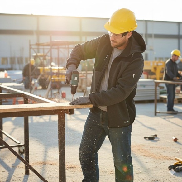 Veste de travail ISSA FYNOR 4540B image