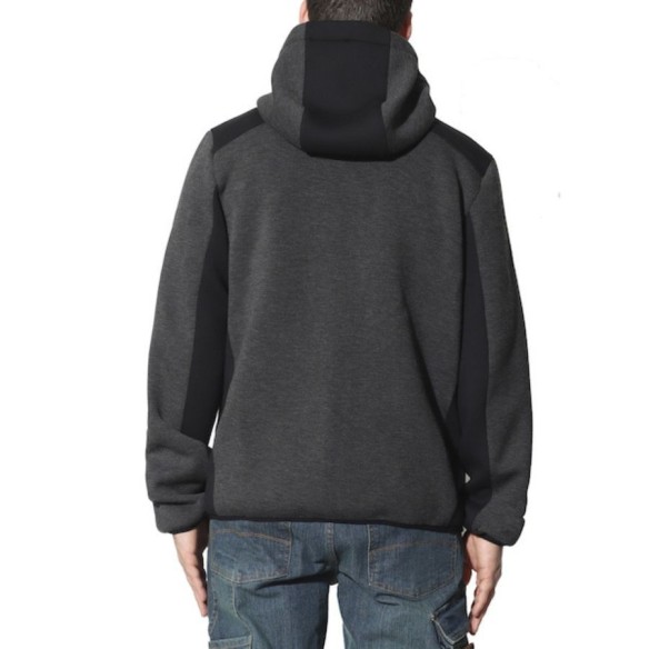 Chaqueta de trabajo ISSA FYNOR 4540B negra espalda