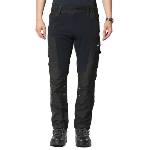 Pantalon de travail FLEXARD vert noir